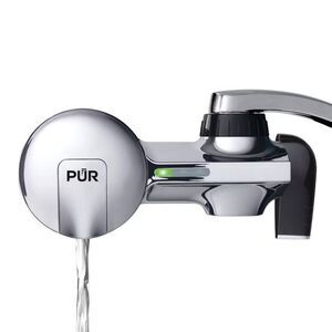 Open Box - PUR -  Filtration PLUS Faucet Mount Water Purifier Fi Chrome
